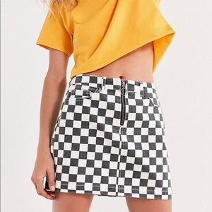 Urban Outfitters BDG Checkered Skirt